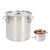 ANZAGA Wine Making Boiler, Moonshine Still Kit w/Built-in Thermometer,6l/1.5gal view 1