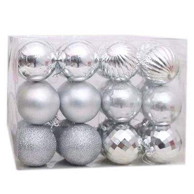 24pcs Christmas Decorations, Creative Christmas Light Ball, Christmas Decorations, Used for Family Decoration Wedding Party
