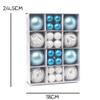 24pcs Christmas Tree Accessories, Christmas Ball New 6cm Ball Set, Used for Home Decoration Wedding Party view 2