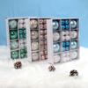 24pcs Christmas Tree Accessories, Christmas Ball New 6cm Ball Set, Used for Home Decoration Wedding Party view 3