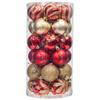 30-35pcs Christmas Ornaments, Christmas Tree Ornaments, Christmas Tree Ornaments Set Christmas Ball Hanging Ornaments Pendant, Used for Family Decoration Wedding Party view 1