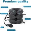 Cervical Traction Gadget Neck Support Inflatable Pillow Adjustable Neck Stretcher Three-Layer Inflatable Neck Pillow view 2