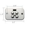 Uetmulik Power Recliner Lift Chair Raffel Systems 5 Button 5 Pin Hand Control Model CTR UR2 08 BA Replacement with USB view 2