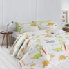 BONPERLA Animals Bedding Set, Full/Queen Size Bedspread Set, Dinosaur White Themed Coverlet, Kids Boys Bedding, (Full/Queen) view 2