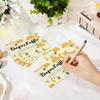 Azbuk Guess How Many Honeycombs Game for Baby Shower, 50 how many Cards and 1 Box, Funny Baby Shower Game Ideas for Boys or Girls, Bee Theme Party Decorations view 2