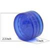 12 Pack Herb Grinder, 2.3in Small Spice Grinder With Storage, Portable And Disposable Plastic Grinder,Mix view 2