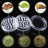 12 Pack Herb Grinder, 2.3in Small Spice Grinder With Storage, Portable And Disposable Plastic Grinder,Mix view 3