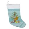 Caroline's Treasures CK4483CS Norwich Canary Merry Christmas Christmas Stocking Fireplace Hanging Stockings Christmas Season Party Decor Family Holiday Decorations view 2