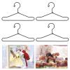 EXCEART 20 Pcs Doll Hanger Dolls Accessory Hanger Furniture House Supplies Mini Clothes Stand Dress s Small s Clothes Support Metal Storage Bag Baby Wooden view 2