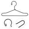 EXCEART 20 Pcs Doll Hanger Dolls Accessory Hanger Furniture House Supplies Mini Clothes Stand Dress s Small s Clothes Support Metal Storage Bag Baby Wooden view 4