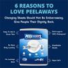 Peelaways Waterproof Disposable Bed Sheets  | As Seen On Shark Tank | 7-Layer Absorbent Wellness Sheets for Elderly, Homecare, Hospital Use and Travel - Cot (75" x 30" x 6") view 4