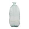 Deco 79 Recycled Glass Handmade Decorative Vase Spanish Bottleneck Centerpiece Vase, Flower Vase for Home Decoration 13" x 13" x 29", Blue view 4