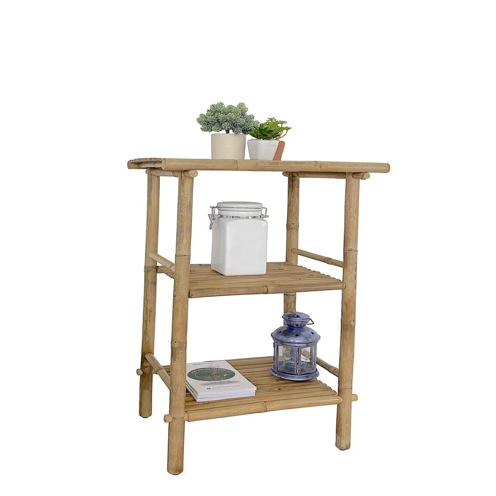 3-Tier Bamboo Storage Shelf