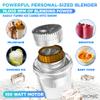 Bionic Blade Personal-Sized Blender 16.5 oz, BPA-Free, Cordless, Rechargeable 18,000 RPM Portable Blender for Shakes and Smoothies 8.6" Tall, Seen On TV view 2