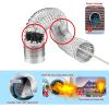 12-50FT Dryer Vent Cleaning Brush,Dryer Vent Cleaner Kit,Chimney Cleaning Brush Kit,Fireplace Chimney Brushes Kit,Dryer Duct Cleaning Kit,Use with or Without a Power Drill 2 Year Warranty (Size : 40f view 2