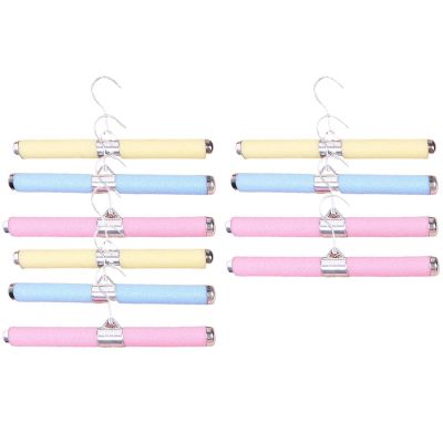 10Pcs Children Adults Clothes Hangers,Padded Hanger for Dress,Coats, Sweaters,Foam Hangers for Wet Clothes,No Slip Hangers (Adults)