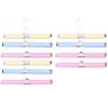 10Pcs Children Adults Clothes Hangers,Padded Hanger for Dress,Coats, Sweaters,Foam Hangers for Wet Clothes,No Slip Hangers (Adults) view 1