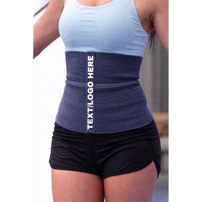 SG TRAINING FIT #1 Custom Text/Logo Sport Pro Wool Cotton Warming Belt Relieves Back Pain Supports Lumbar and Muscles Optimal Compression for Men and Women. (0, Blue)