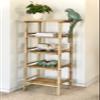 5-Tier Bamboo Storage Shelf view 1