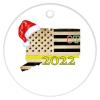 Connecticut Home 2022 Ornament Connecticut Custom State Customized Round Ceramic Ornament Personalized Christmas Ornaments view 4