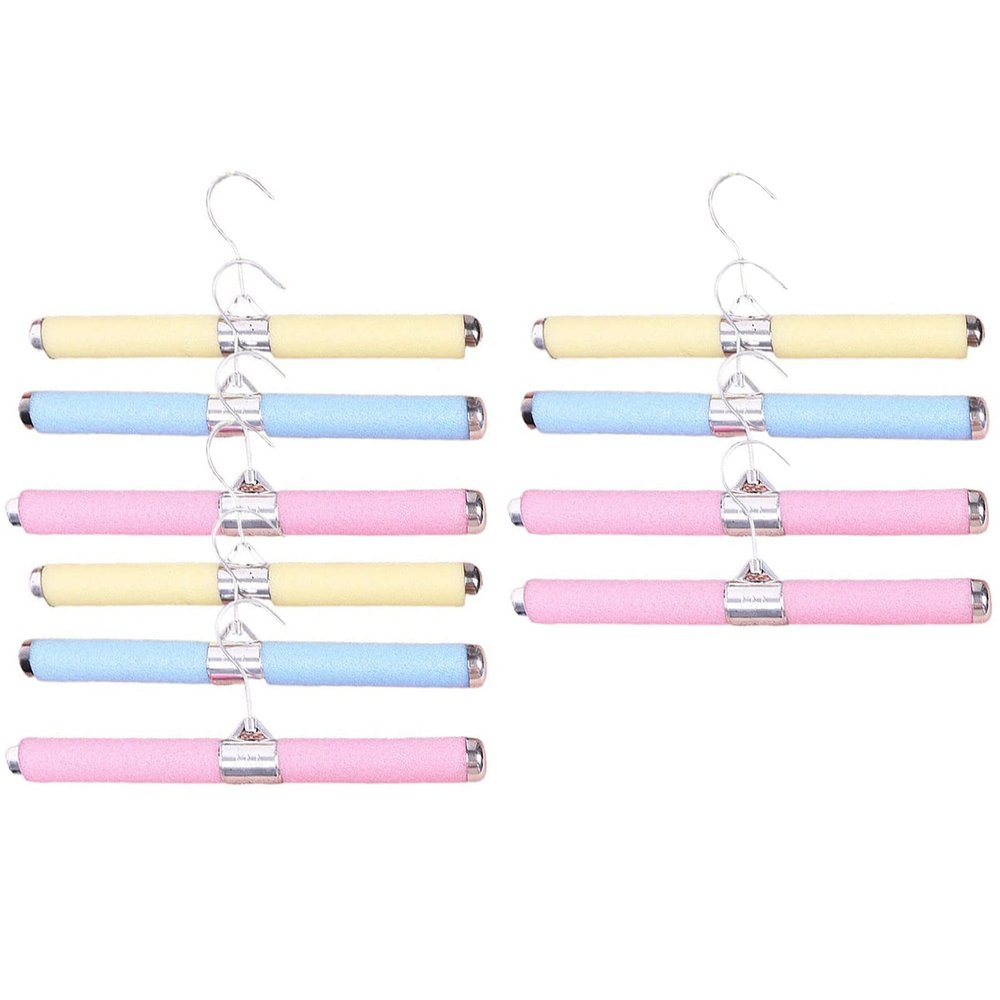 10Pcs Children Adults Clothes Hangers,Padded Hanger for Dress,Coats, Sweaters,Foam Hangers for Wet Clothes,No Slip Hangers (Children)