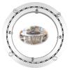 Lazy Susan Turntable Bearing,Heavy Duty Aluminum Alloy Turntable Bearing,Turntable Ring Rotating Bearing, A Variety Of Sizes Can Be Selected (Color : Silver, Size : 600mm (24 inches)) view 1