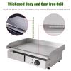 Electric Countertop Griddle, Stainless Steel Electric Griddle Countertop Hot Plate Commercial BBQ Grill, Burger Bacon Kitchen Barbeque Countertop for Fry Eggs, Pies, Meets, Hamburgers,818 view 4