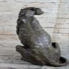 EUROPEAN BRONZE Art Nouveau Style Statue Sculpture Jaguar Wildlife Deco Style Bronze Figurine Gift Decor Sale Home Art view 2