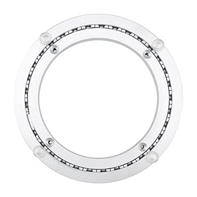 12 Inch Aluminium Lazy Susan Turntable Bearing,Heavy Duty Aluminium Rotating Bearing Turntable,360 Degree Rotating Lazy Susan Ball Bearing (Color : Silver, Size : 680mm (27 inches))