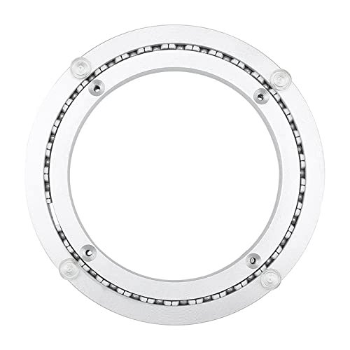 12 Inch Aluminium Lazy Susan Turntable Bearing,Heavy Duty Aluminium Rotating Bearing Turntable,360 Degree Rotating Lazy Susan Ball Bearing (Color : Silver, Size : 680mm (27 inches))