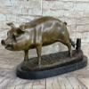 EUROPEAN BRONZE Art Decor Statue Pure Bronze Copper Lucky Pig Furniture Sculpture Figure Gift Decor Sale Home Art view 1