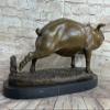 EUROPEAN BRONZE Art Decor Statue Pure Bronze Copper Lucky Pig Furniture Sculpture Figure Gift Decor Sale Home Art view 3