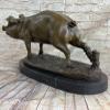 EUROPEAN BRONZE Art Decor Statue Pure Bronze Copper Lucky Pig Furniture Sculpture Figure Gift Decor Sale Home Art view 4