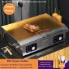 Commercial Electric Griddle, Teppanyaki Stainless Steel Electric Griddle Countertop Hot Plate Commercial BBQ Grill with Temperature Control 50-300 for Fry Eggs, Pies, Hamburgers,820 view 2