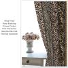 Wild Animal Curtains, Leopard Print Animal Fur Print Through The Rod Pocket Window Curtains Family Room Living Room Kitchen Blackout Decoration 42x45 Inch view 4