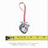 Anatomical Heart Skull Kidney Brain Christmas Ornament Set of 4 view 2