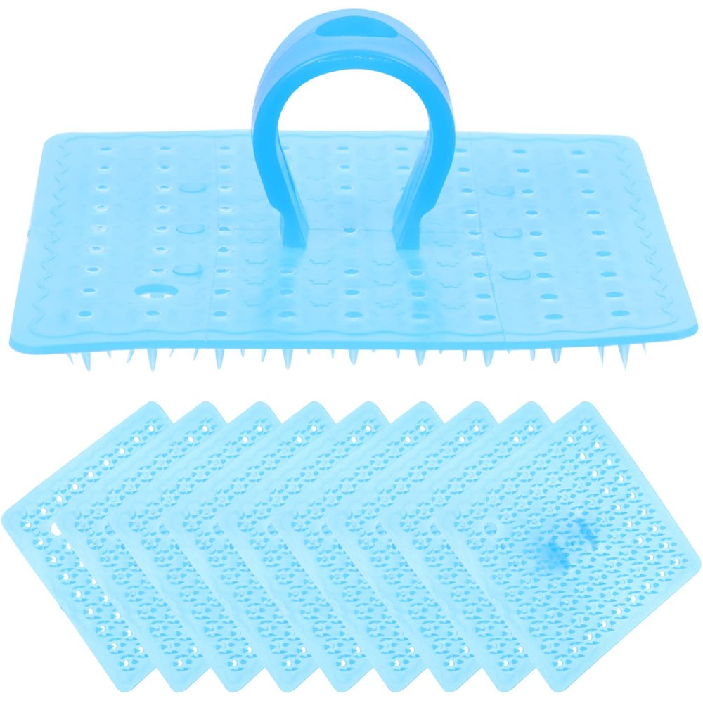 UPKOCH 10pcs Fruit Vegetable Scrubbers Flexible Cleaning Brushes for More Silicone Tools for Thorough Cleaning of Potatoes Carrots Ginger