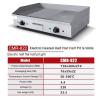4400W Commercial Electric Countertop Griddle Grill 73x40 cm Stainless Steel Flat Griddle Hotplate BBQ Kitchen Grill Adjustable Temp Control Restaurant Grill Oil Drawer for Kitchen Business,822 view 2