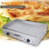 4400W Commercial Electric Countertop Griddle Grill 73x40 cm Stainless Steel Flat Griddle Hotplate BBQ Kitchen Grill Adjustable Temp Control Restaurant Grill Oil Drawer for Kitchen Business,822 view 3