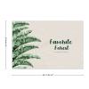 Tropical Plants Love The Plant And Love Life Rectangle Placemats Set Of 4, 12" X 18" Canvas Farmhouse Plant Lover Mom Gift Table Mats Decorative Placemats For Dining Table,Decorative Mats,Housewarming view 2