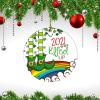2021 was Elfed Up Funny Christmas Tree Ornament Christmas Tree Ceramic Ornament Decoration Gifts Keepsake for Family Xmas Ornament 3" view 3