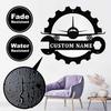 Custom Aircraft Mechanic Metal Sign with LED Lights Airplane Metal Wall Art, Personalized Pilot Name Sign Metal Airplane Wall Decor Mechanic Decor Birthday Housewarming Gifts Aviation Gifts 12 inch view 2
