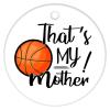 Christmas Ceramic Ornament That's My Mother Proud Basketball Mom Daughter 2022 Ornament Football Family Little Nephew Biggest 2022 Xmas Trees Decorations Keepsake Gifts view 3