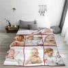 Abybela Custom Blankets with Photos Personalized Blanket with Picture Upload Custom Blanket Gifts for Family, Best Friends, Sisters, Birthday view 3
