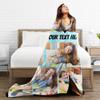 Abybela Customized Blankets with Photos Personalized Blankets for Adults Using My Own Photos Custom Blanket Gifts for Wedding, Aniversay, Couples, Lovers view 2