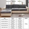 TOPCHANCES 2025 New Velvet Couch Cushion Covers,Universal Wear-Resistant Sofa Cover Sectional Cover Magic Sofa Covers Stretch Couch Covers Seat Cushion Furniture Protector with Elastic Bottom view 3