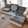 TOPCHANCES 2025 New Velvet Couch Cushion Covers,Universal Wear-Resistant Sofa Cover Sectional Cover Magic Sofa Covers Stretch Couch Covers Seat Cushion Furniture Protector with Elastic Bottom view 4