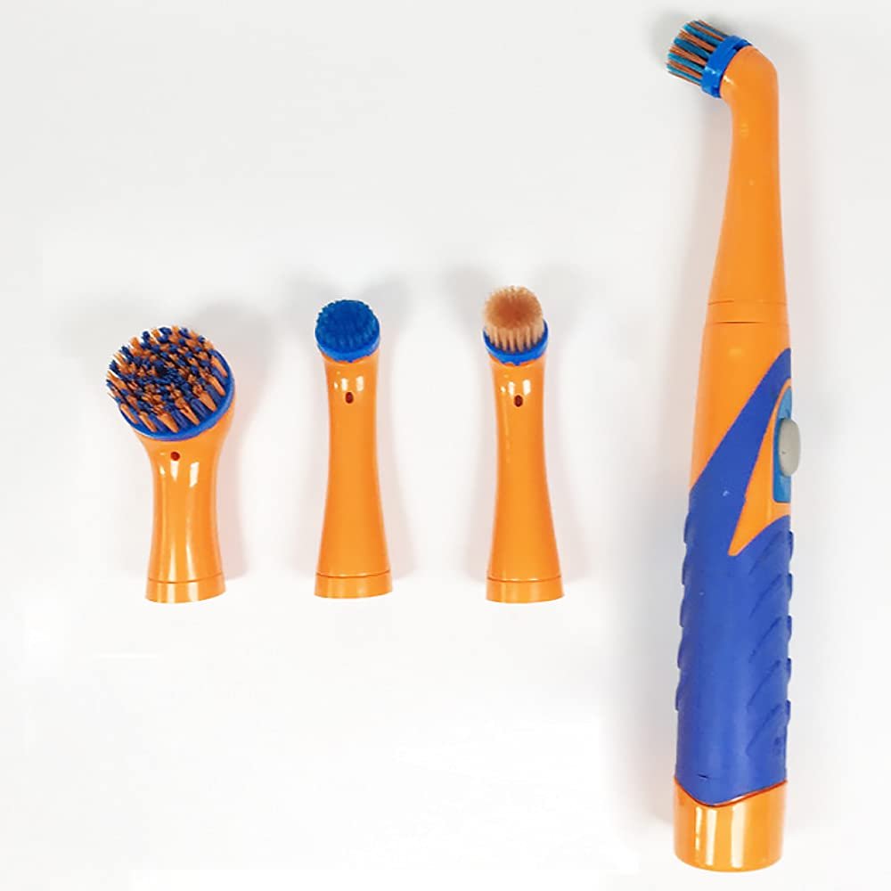 4 in1 Electric Cleaner Brush Set Cleaner Brush Set Cleaning Brush Set for Tile, Sink, Drain
