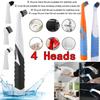 4 in1 Electric Cleaner Brush Set Cleaner Brush Set Cleaning Brush Set for Tile, Sink, Drain view 3