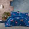 Animals Bedding Set, Full/Queen Size Bedspread Set, Flamingo Themed Coverlet, Kids Boys Girls Bedding, (Full/Queen) view 2